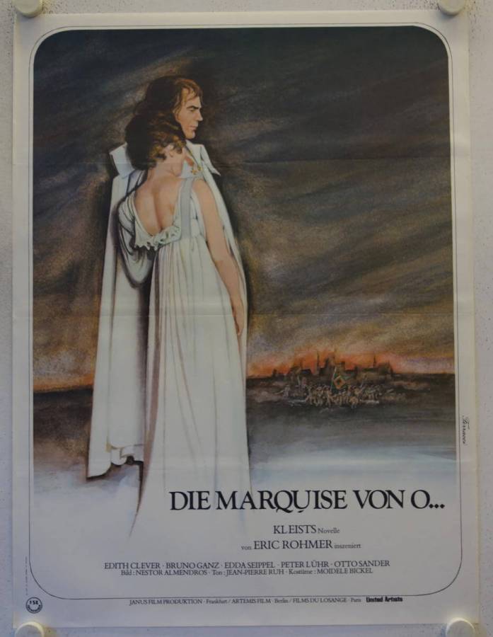 Die Marquise von O. originales deutsches Filmplakat